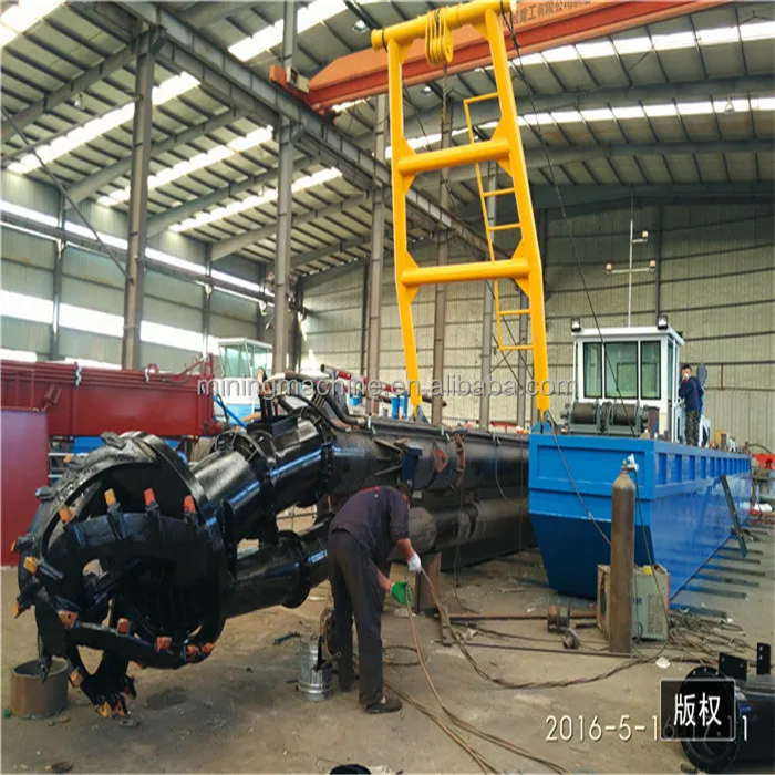 KEDA Dredging Equipment Sand Dredge Machine Cutter Suction Dredger For River Sea Port Construction