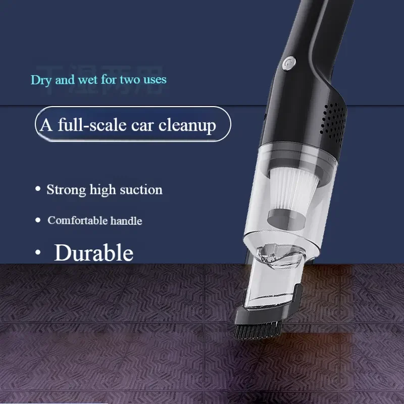 Car Accessories Portable 65w Mini Wired Auto Vacuum Cleaner Air Duster Handheld Wet and Dry Car Vacuum Cleaner