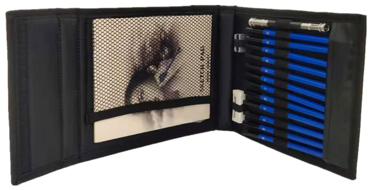 Горячая Распродажа, новый стиль, нейлоновый чехол, 16 шт., набор для рисования