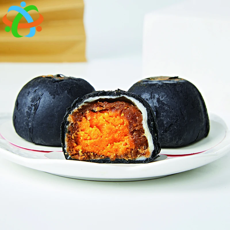 Оптовая продажа, OEM, Черное золото, торт, хлеб, яичный желток, сэндвич, хлеб, хлеб знаменитостей