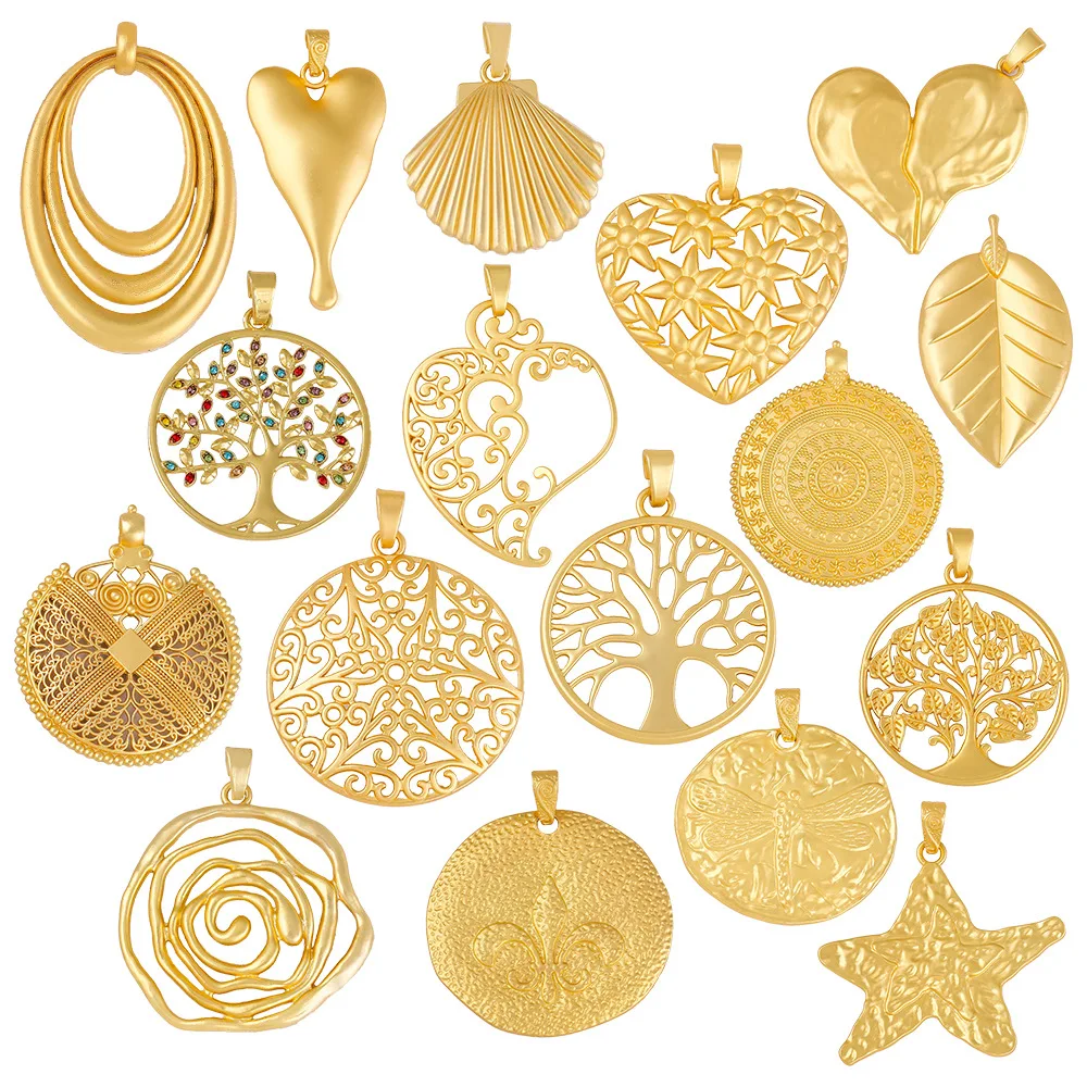 Wholesale Custom Vintage Antique Silver Copper Bronze Zinc Alloy Yoga Meditation Tree of Life Pendant Charm DIY