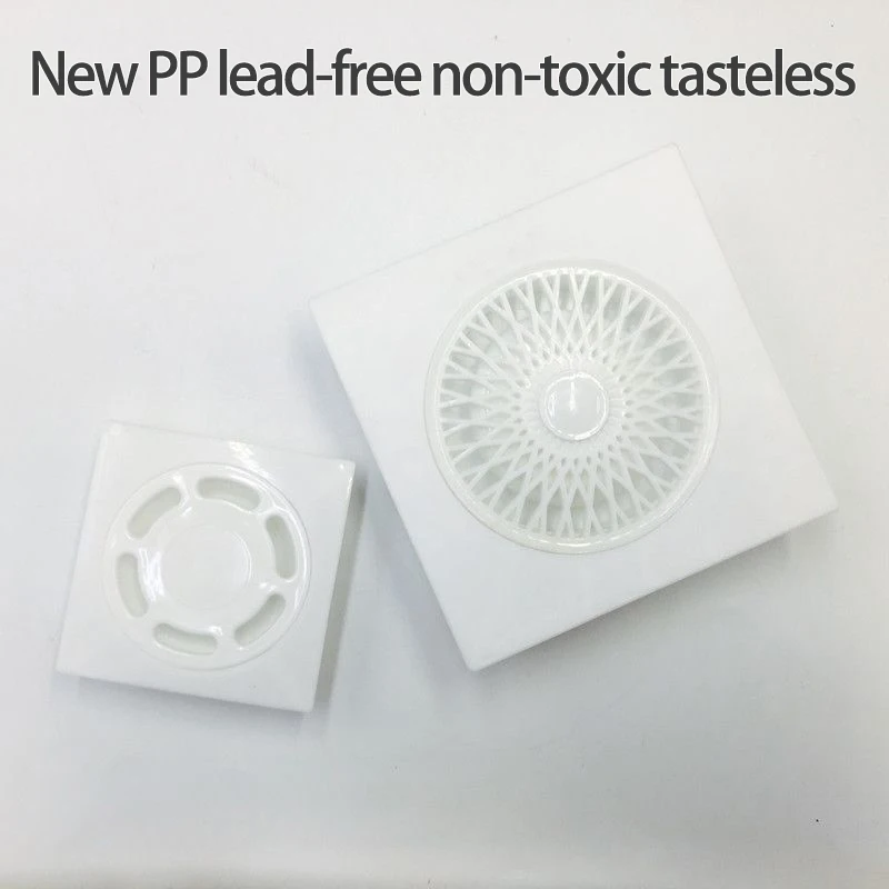 Bathroom Special Floor Drain Sewer Floor Drain Cover PP Plastic Engineering Floor Drain