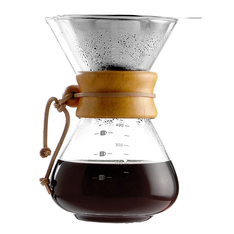 Various Capacity Style Heat-resistant glass Coffee Maker/Pot