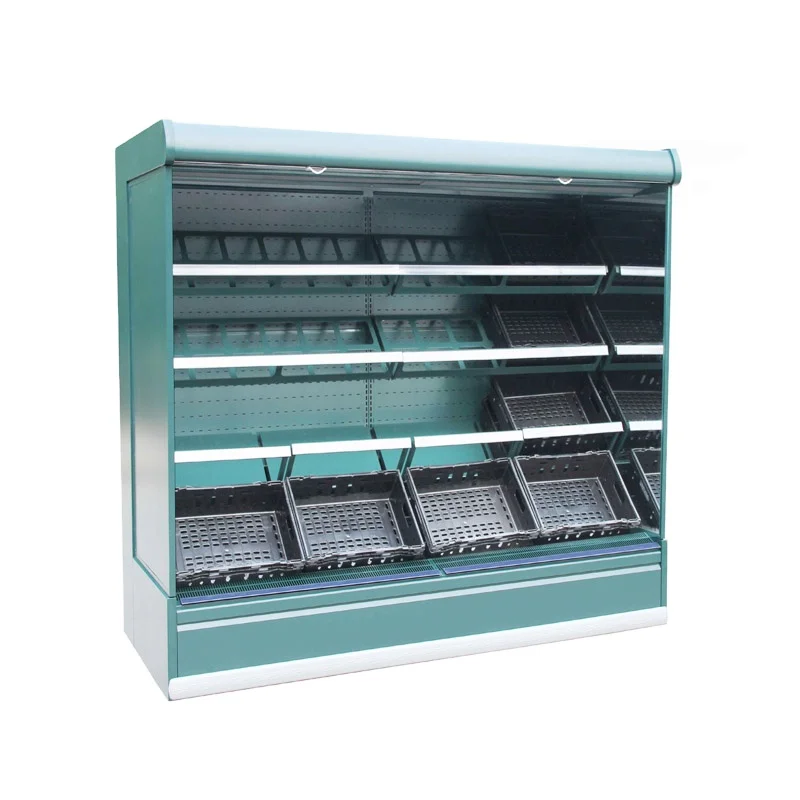 DMV1821O1 Upright Open Display Cooler Used As Supermarket Fridge for Vegetable and