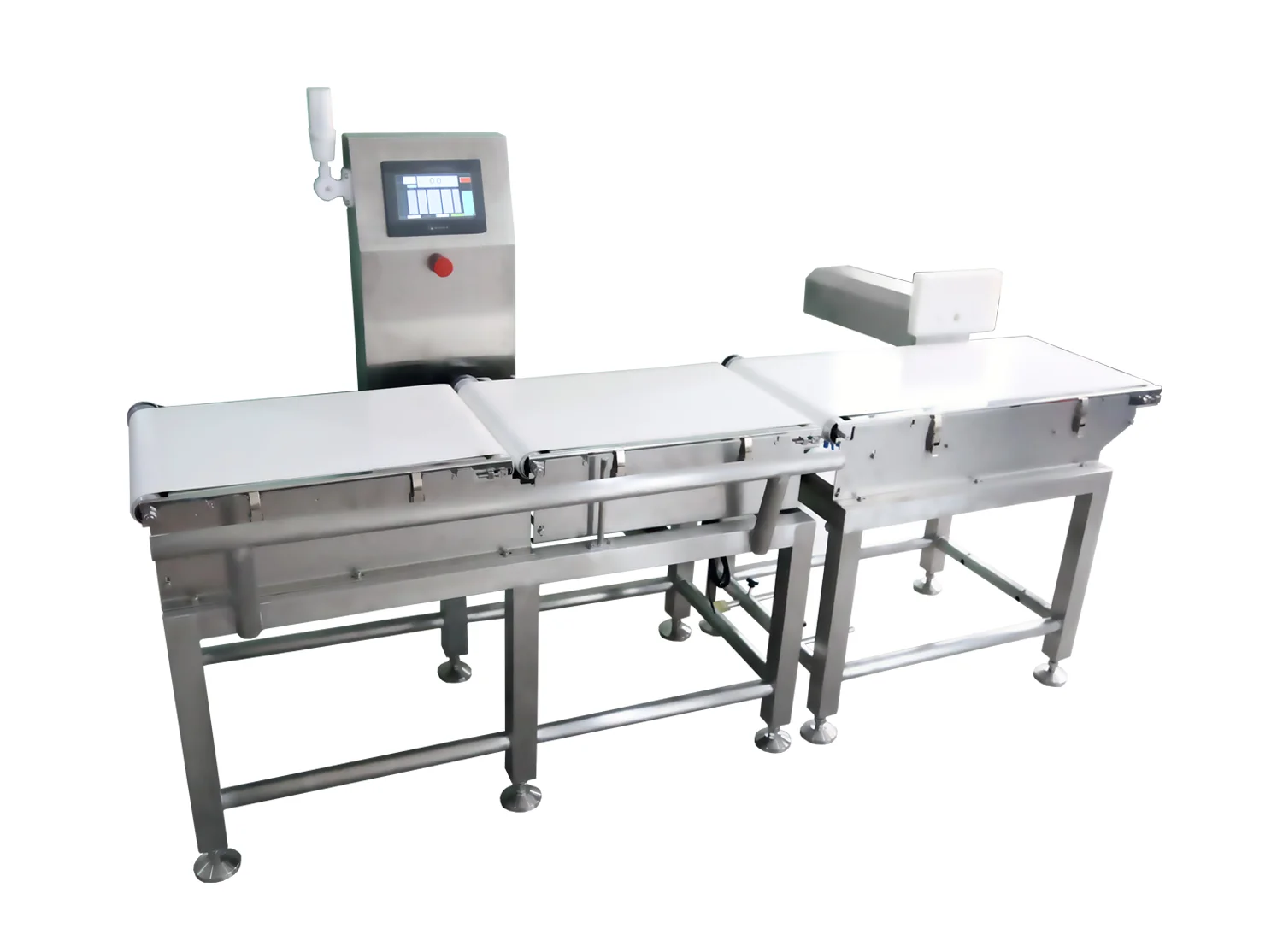 Online Weighing Scales Bottles Jars Checkweigher for Food Industry