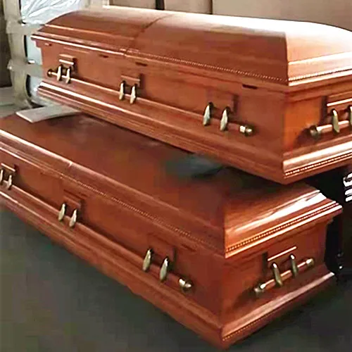 2021 Newest Christian Coffin Casket Made of Paulownia