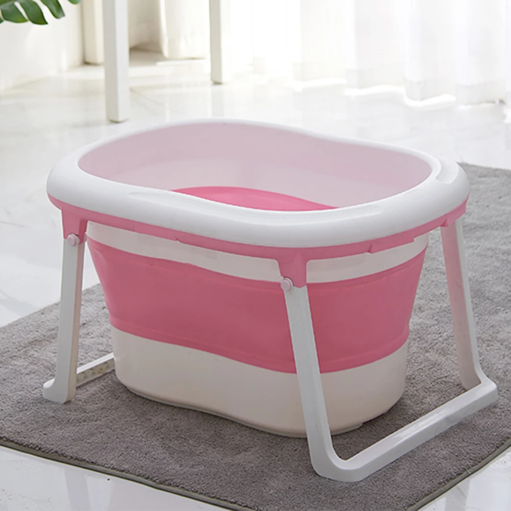 Best price folding plastic portable bath tub for toddlers