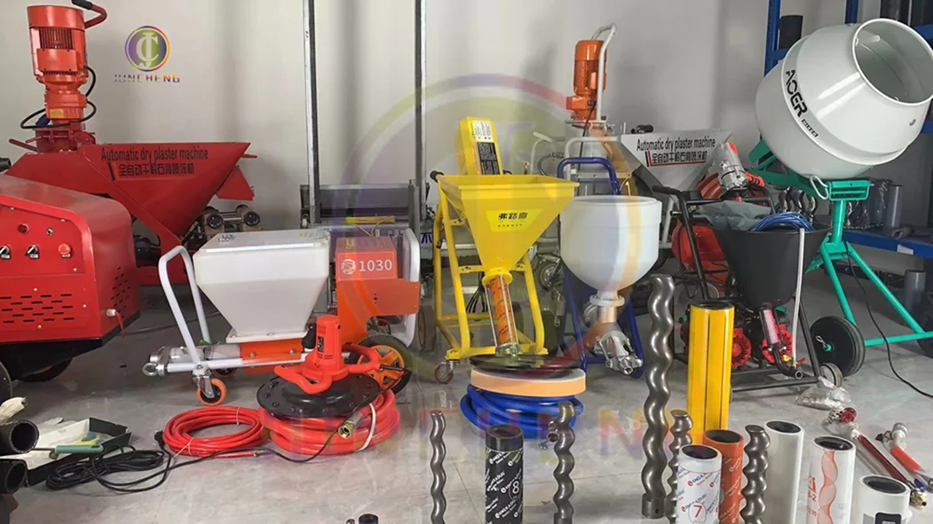 Cement Mortar Spraying Machine Pump Diesel Full Automatic Concrete Machinery Plastering Wall Putty Machine