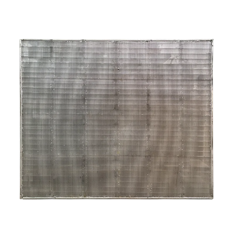 Stainless steel crimped steel wire stone sand slot sieving vibrating mesh screen