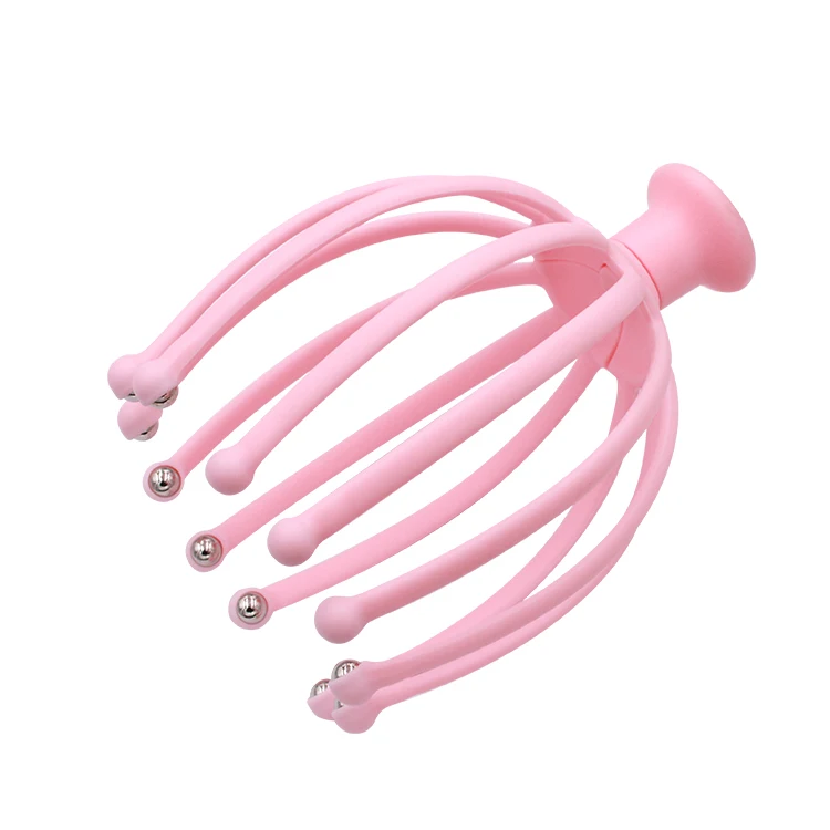 New Model Head Acupuncture Massager 12 Claw Steel Balls Scalp Massager for Head
