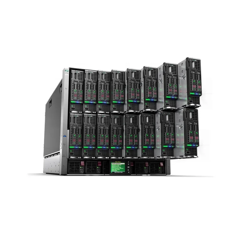 Лучший HPE BLc7000 1PH 2PS 4Fan l Blade System Серверная плоская оболочка