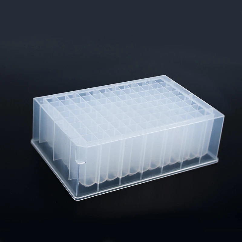 1.6ml 2.2ml 96 Square Cover V bottom Lab Using 96 Deep Well Plates
