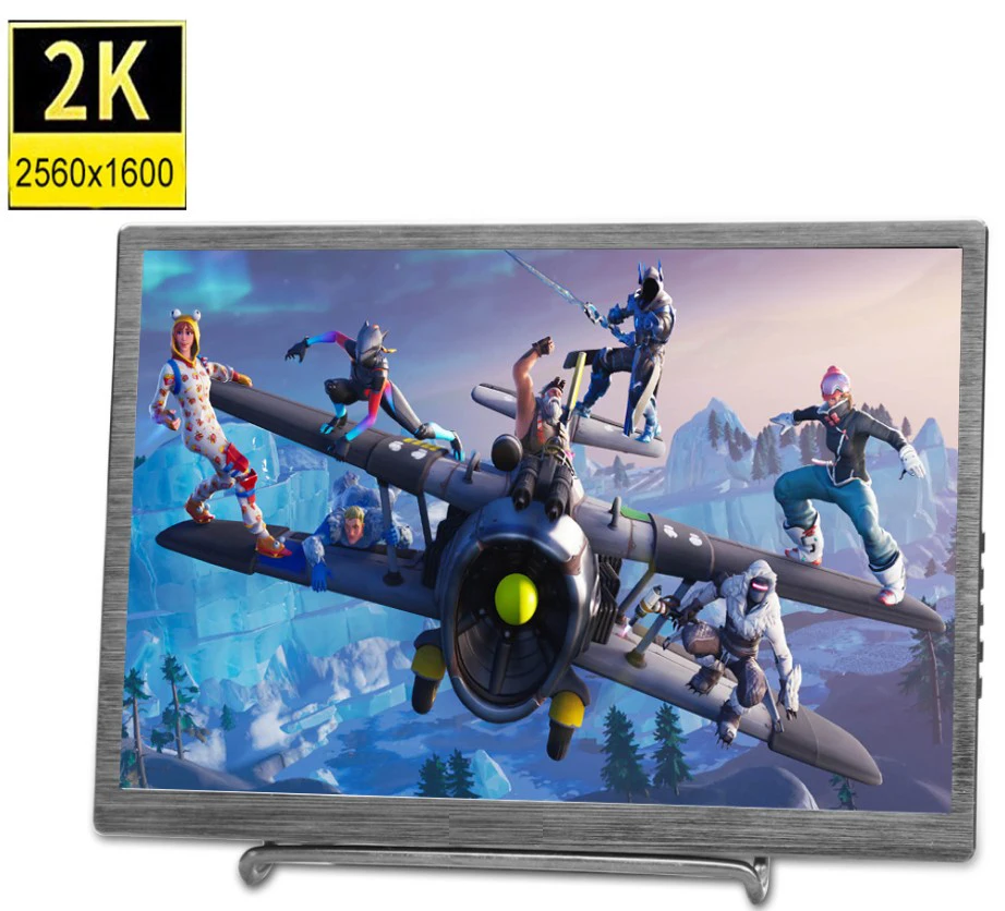 
10.1 inch Portable Monitor HDM 1920x1080 HD IPS Display Computer LED Monitor with Leather Case for PS4 Pro/Xbox/Phone 