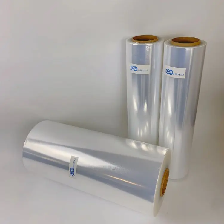Environment Friendly PCR (Post Consumer Recycled) Polyolefin Pof Heat Shrinking Films Shrink Wrap Film Wrapping Roll
