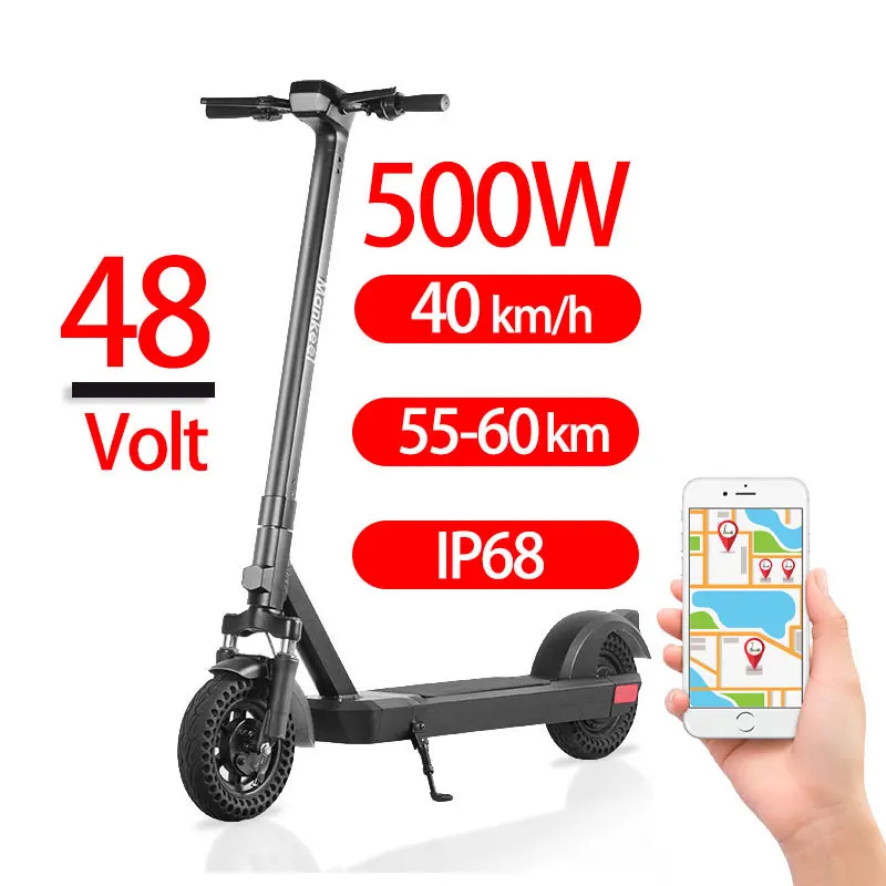 Mankeel Pioneer Shared 500W 48V Kick Gps App Electric Sharing System Software Rental Iot E Scooter Share Scooter