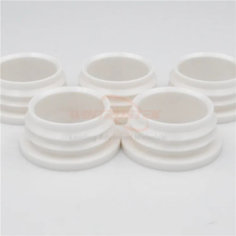 High Mechanical Strength Zirconium Oxide ZrO2 Zirconia Ceramic Bushing