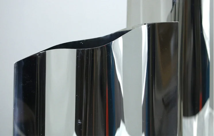 Modern Stainless Steel Flower Vase Dining Table Vase Living Room Hotel Corridor American Style Ornaments Multi scenario Vase