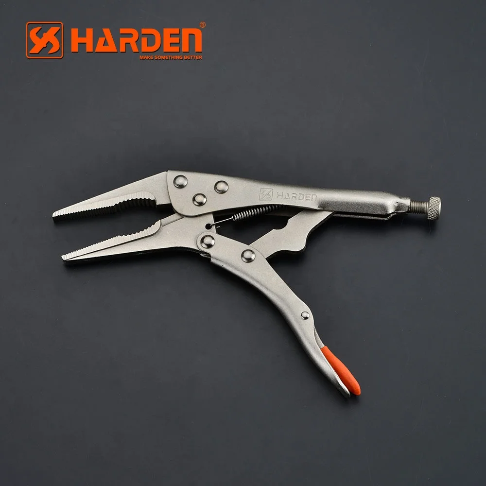 Multi Functional Professional Alloy Steel Long Nose Straight Jaw Locking Pliers