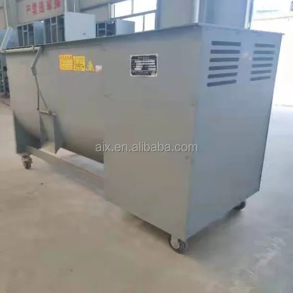 Commercial ribbon blender mushroom material mixer with water pipe
