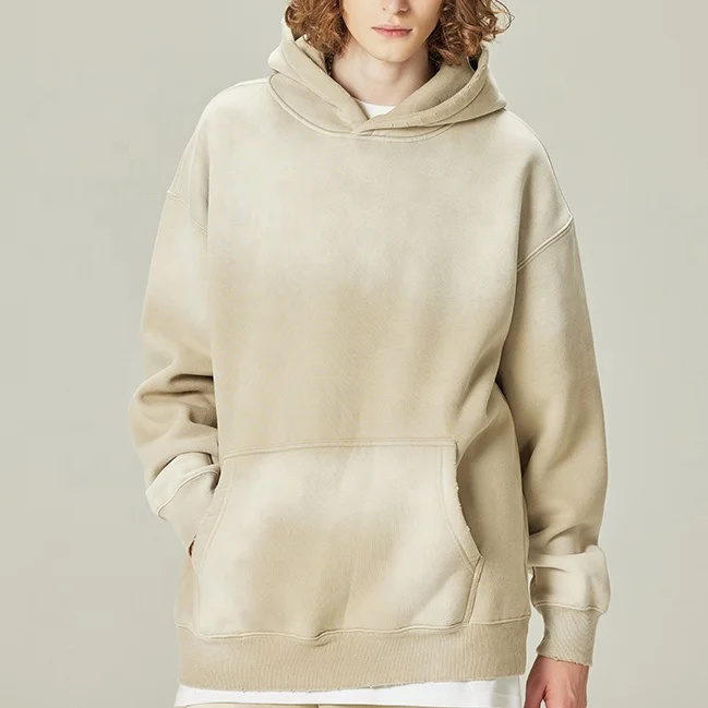 blank high quality plus size hoodies wholesale custom logo gym fitness hoodie manufacturers fleece fabric oversized men hoodie