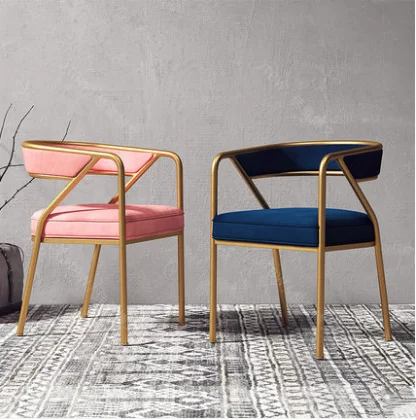 2021 new design  hot hotel restaurant living room lobby velvet dining chair dragon mart dubai