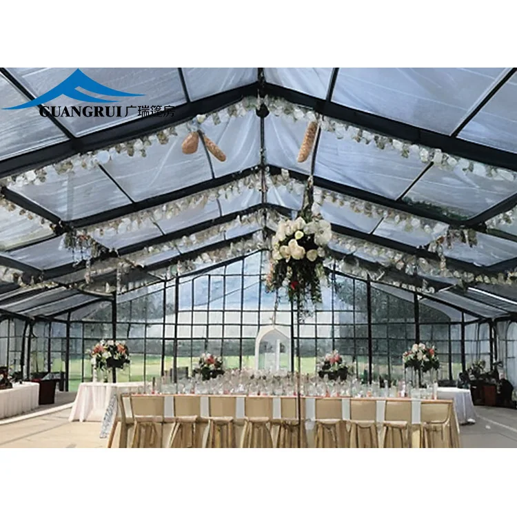 Tent for Events 10 X 15 20 X 30 30 X 60 Wholesale Big Clear Outdoor Banquet Canopy Tents Warehouse Wedding Party Marquee Tent