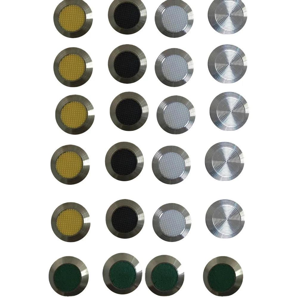 US and Europe standard fiberglass Stainless steel PU warning indicator tactile stud tile