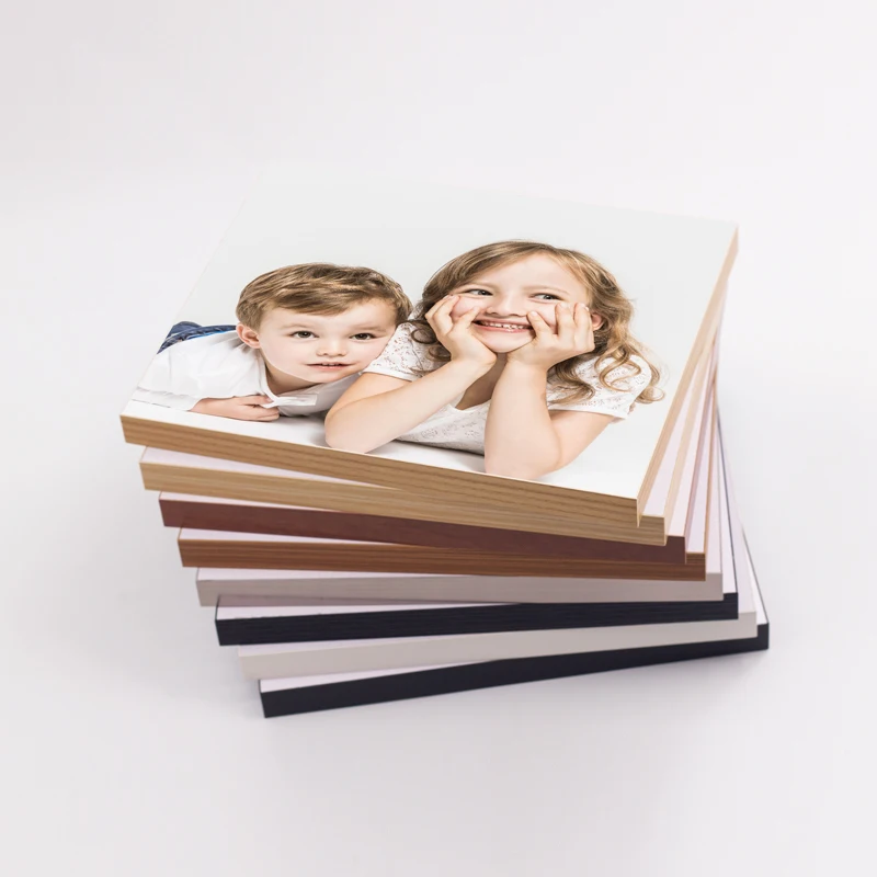Фоторамка из МДФ с деревянной печатью 20x30 для сублимации