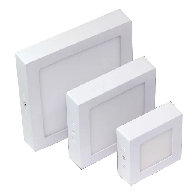 Surface mounted led panel light ceiling light 6w 12w 18w 24w 36w