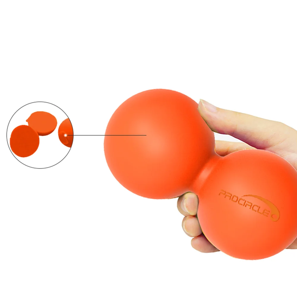 Natural Rubber Physio Therapy Lacrosse Massage Silicone Ball