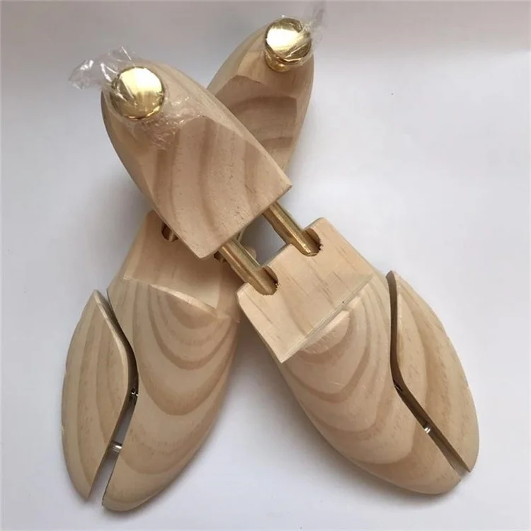 Wooden Shoe Trees / Shoetrees & Stretchers in Cedar/Beech/Birch/etc. for Men Women Double Tube