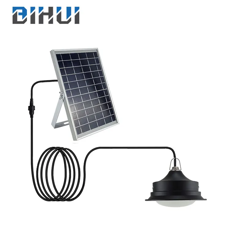 
Solar Powered Led Mini Light Energy Outdoor Home Lighting System House hanging Panel Ceiling Solar Lights Indoor 