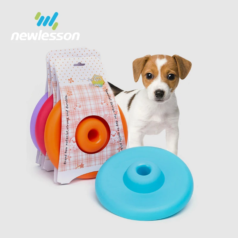 colorful plastic dog toy pet training dog activity toy for wholesale