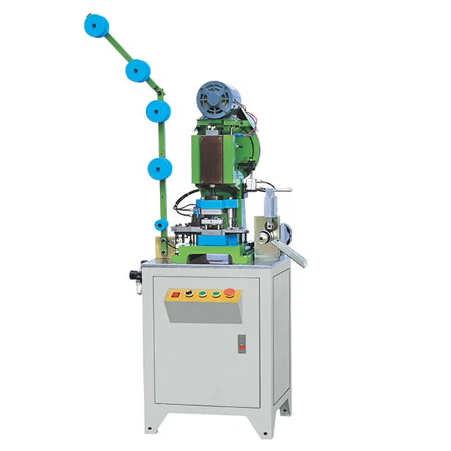 Автоматическая машина для резки нейлоновой молнии для штамповки отверстий на молнии