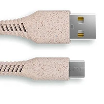 Eco-friendly materials Biodegradable Type C to Type C Cable Wheat Straw Mobile Phone Charger Eco Friendly C Type USB Data Cable