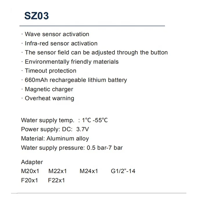 Automatic Sense Infrared Induction Water Saving Device for Kitchen Bathroom Sink Faucet IPX6 Waterproof Water Overflow