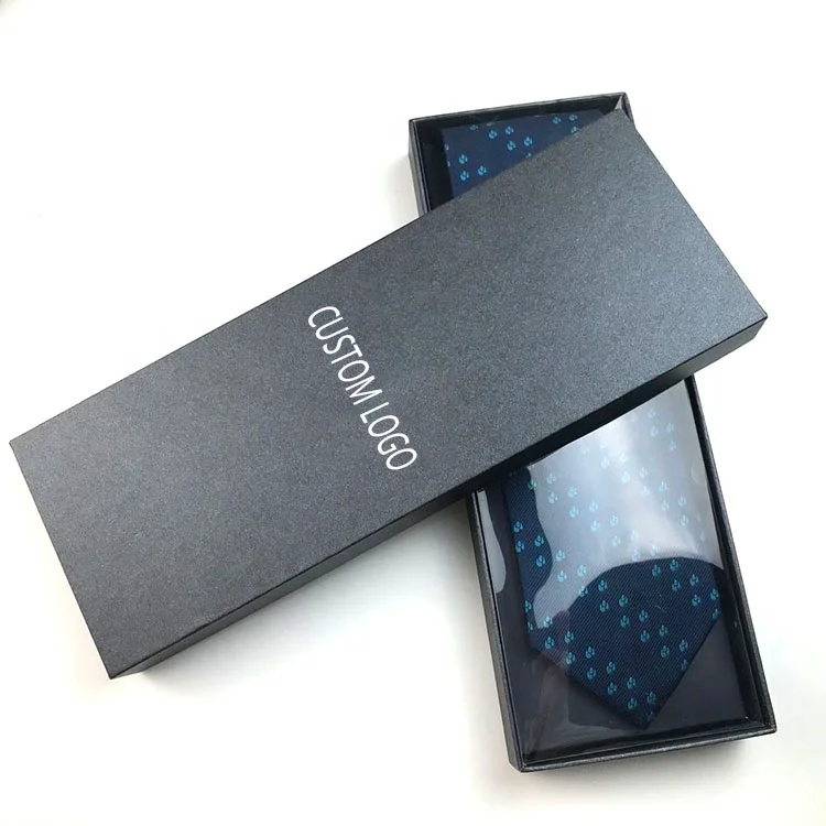 China Manufacturer Custom Necktie With Logo And Box Packaging Tie
