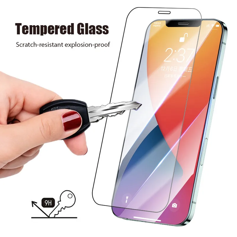 Для Iphone 13 12 11 Pro Max Мини для 8 7 6s 6 Plus протектор экрана из закаленного стекла премиум-класса защиты телефона защитная пленка на стекло мобильного