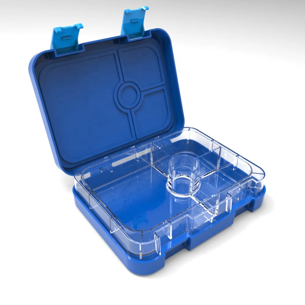 Colorful cute cartoon bento lunch box for child