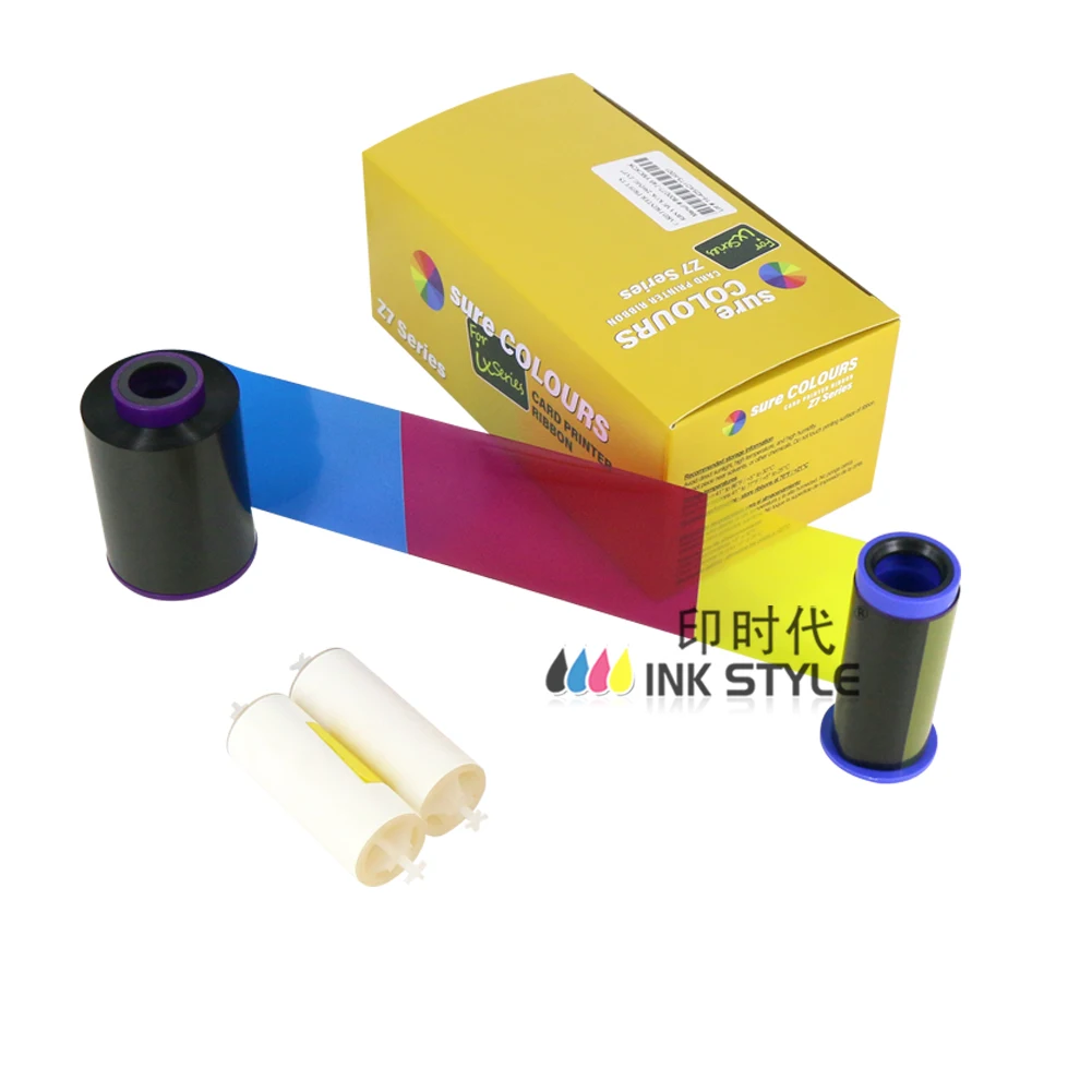 For Zebra ZXP Series 7 Card Printer 800077-748 YMCKOK Dual Side Color Ribbon - 250 Prints