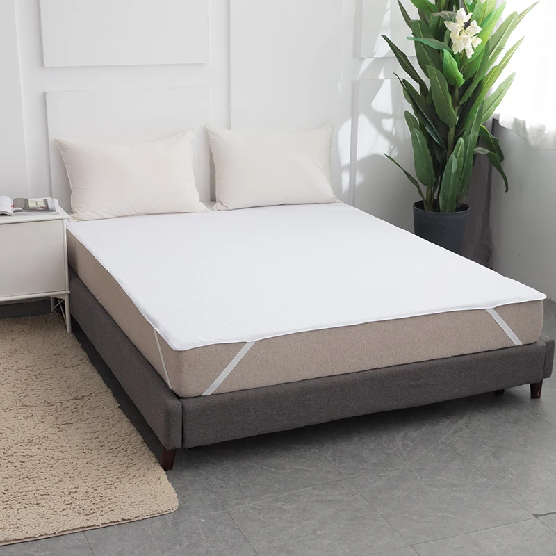 100% Waterproof Mattress Protector Cotton Queen King Size Bedspread Bed Bug Hotel Water Proof Mattress Cover