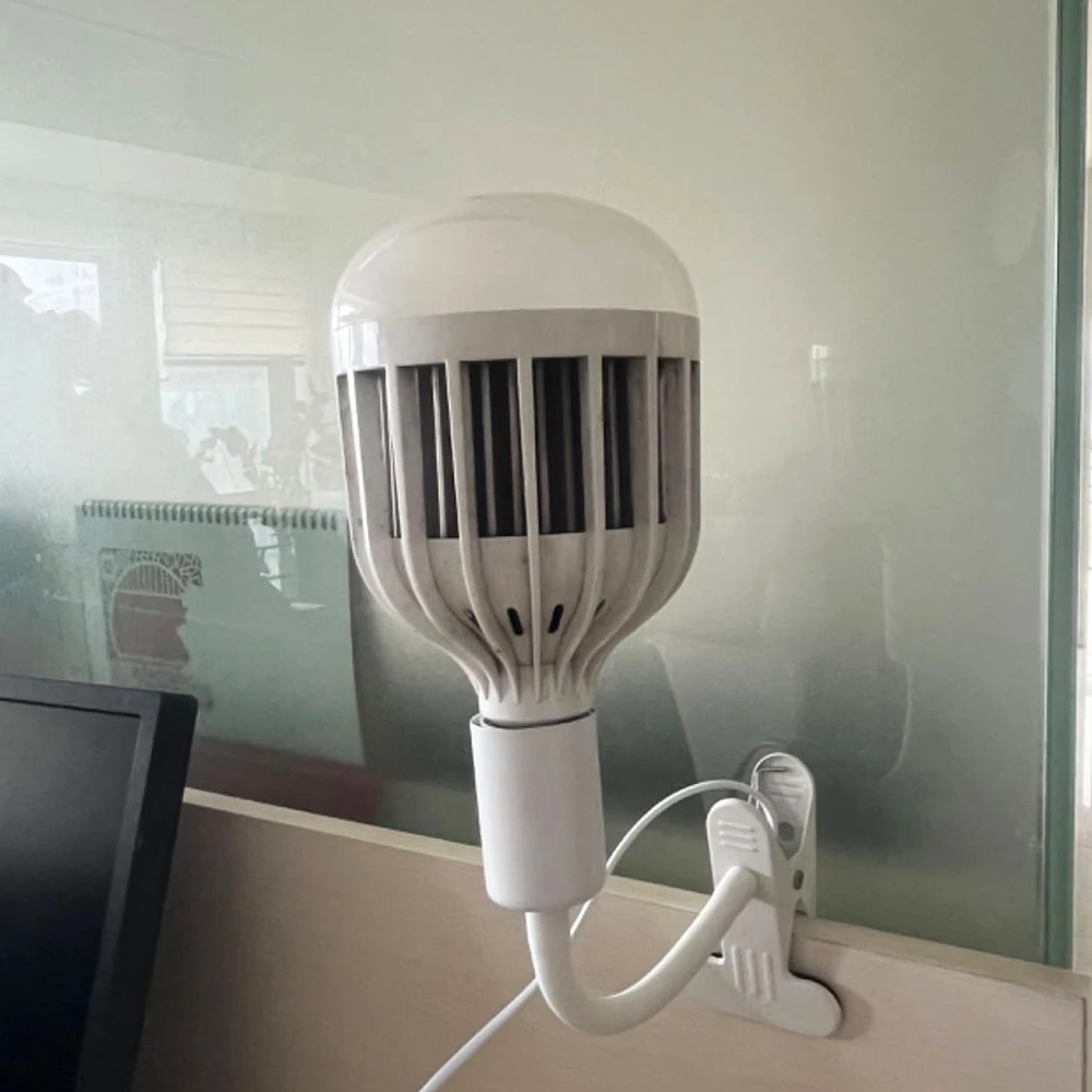 Flexible Goose Neck Arm White ClampTable Lamp Bendable Metal Gooseneck Arm Wall lamp