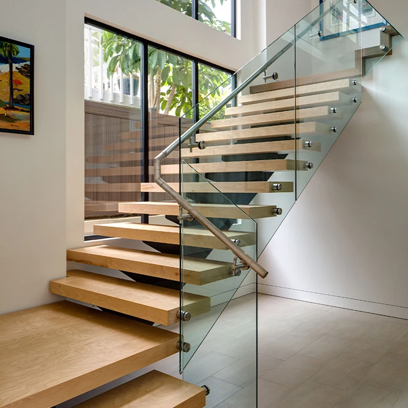 customization hot seller handrail glass hand railing design for stairs
