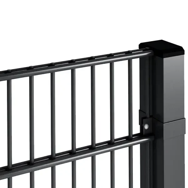 ПВХ покрытием оцинкованной 868 656 двойной проволочной сетки ограждения с высоким качеством