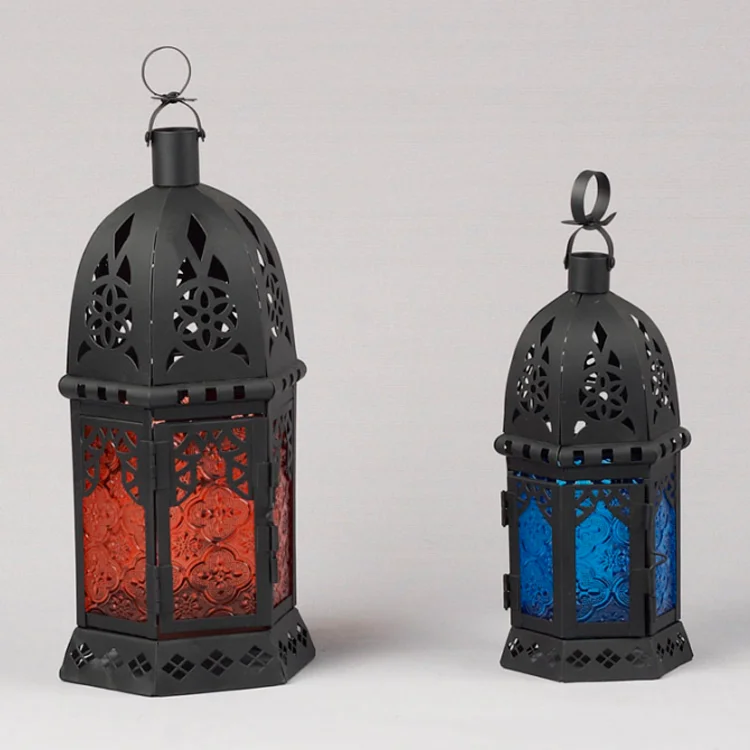  New style Antique Wedding favor moroccan lantern hanging lamp metal candle