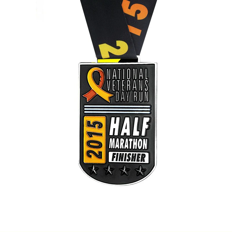 Manufacturer Medal Wholesale Cheap Design Your Own Blank Zinc Alloy 3D Gold Award Marathon Running Custom Metal Sport Medal