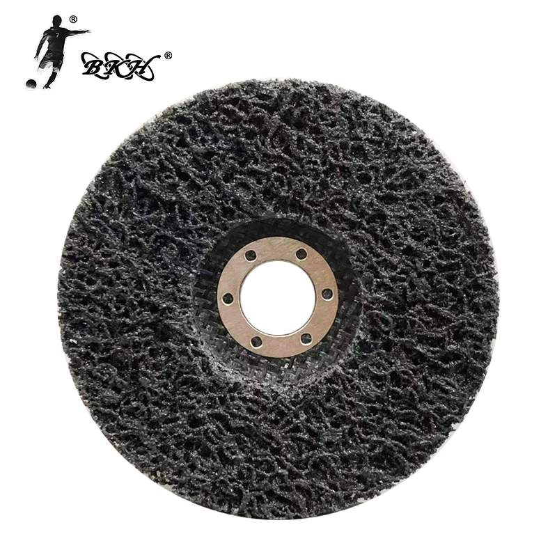BKH Poly Strip Disc Abrasive Wheel Paint Rust Remover Clean Strip Disc for Durable Angle Grinder Car Truck Motorcycles
