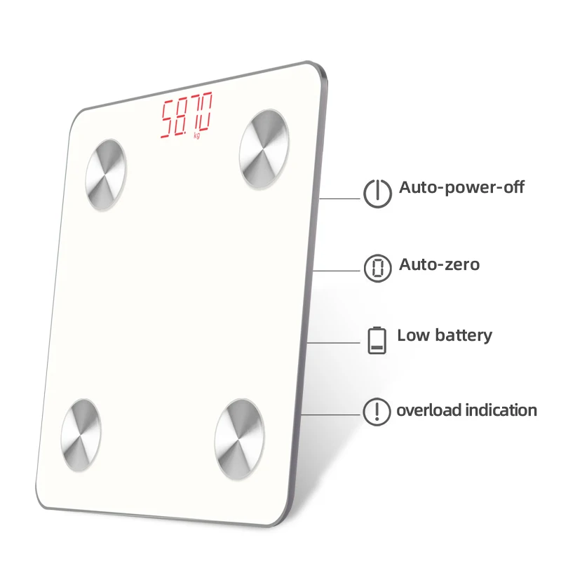 Eb8217 Wireless Products Body Smart Fat Analyzer Cheap Body Fat Scale With Free App