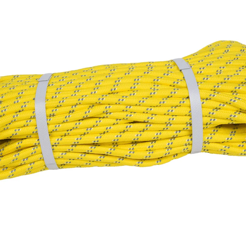 Water floating lifeline luminous rescue rope outdoor luminous lifeline