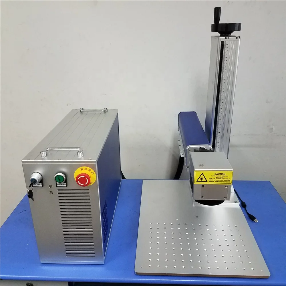 high precision fiber laser marking machine for clippers scissors lighter
